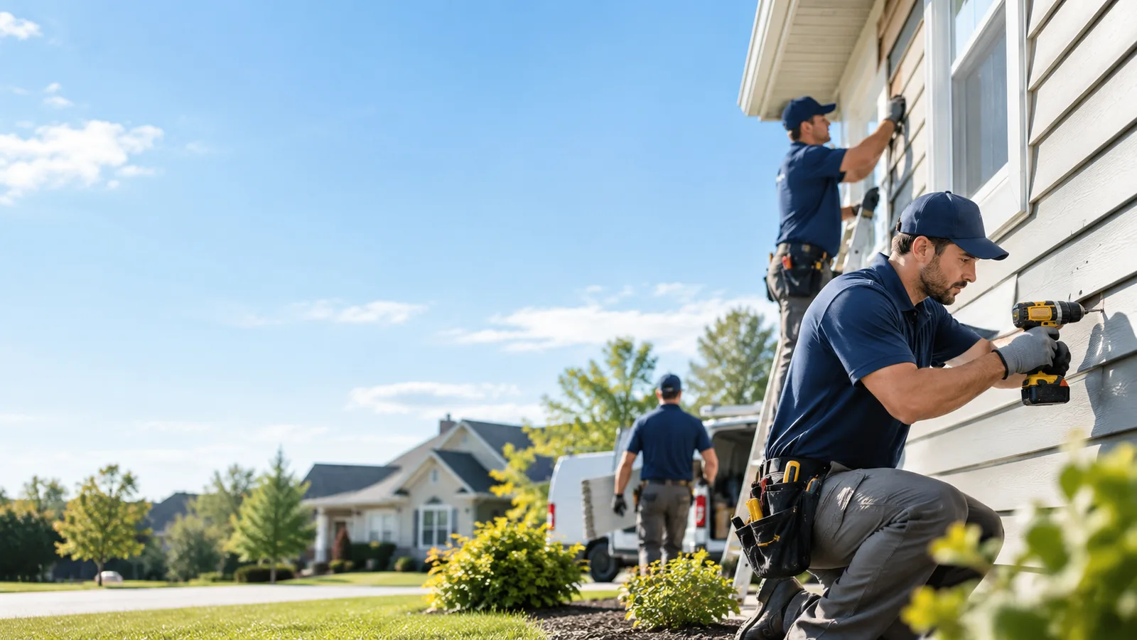 Commercial Siding Repair in Lawndale, IL
